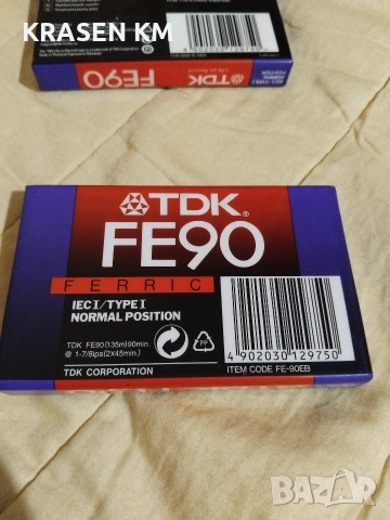 TDK FE 90., снимка 3 - Аудио касети - 52878174