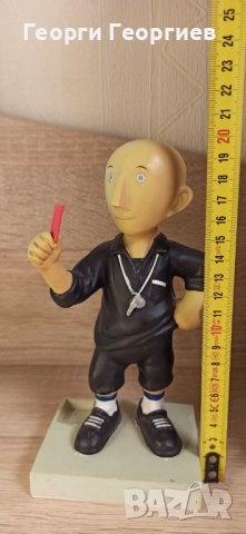 Статуетка Пиерлуиджи Колина, футболен съдия, снимка 6 - Статуетки - 41965542