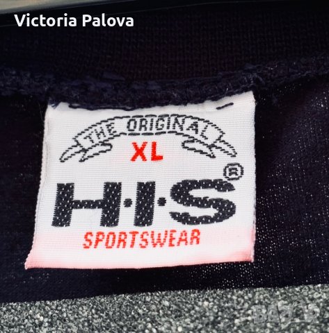 Маркова тениска H.I.S унисекс, снимка 2 - Тениски - 41750019