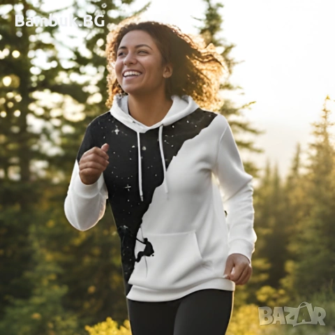 Суичър "Ин-ян", снимка 3 - Суичъри - 53235936