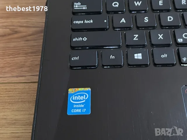 17.3 Asus Rog G750`Core i7-4700HQ/Nvidia GTX 870-192 bit/16GB RAM/128GB SSD+1TB HDD/Full HD, снимка 2 - Лаптопи за игри - 55772387