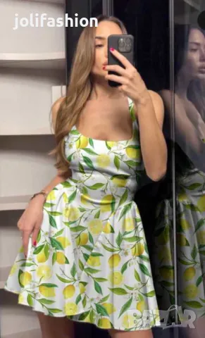 Летни рокли над коляното, снимка 18 - Рокли - 36740160