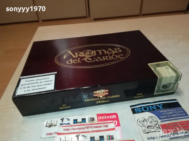 AROMAS DEL CARIBE-КУТИЯ ОТ ПУРИ 1711241752, снимка 10 - Антикварни и старинни предмети - 48002208