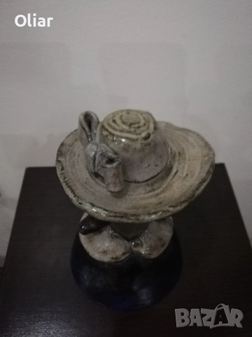 Керамична фигурка – камбанка, ръчна изработка. Арт керамика., снимка 6 - Декорация за дома - 51763136