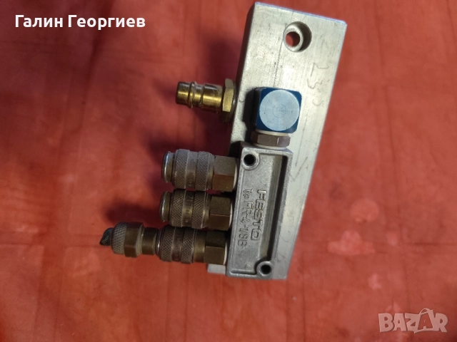 Пневматичен разклонител Festo бързи връзки , снимка 3 - Други инструменти - 51983973