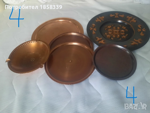 Медни съдове за декорация или използване по предназначение, снимка 6 - Декорация за дома - 40866038