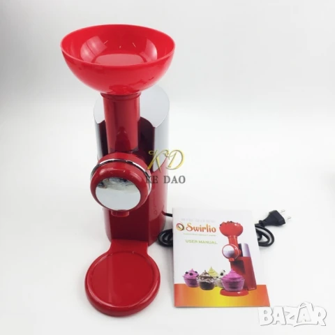 Десерт мейкър, уред за сладолед, снимка 5 - Други стоки за дома - 51090692