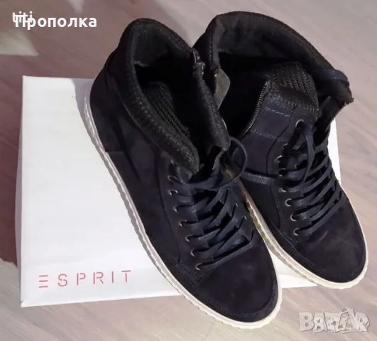 Мъжки боти Espirt №44 естествен велур , снимка 9 - Спортно елегантни обувки - 49032200