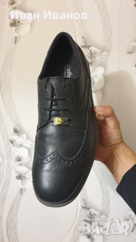 работни обувки с метално бомбе Atlas 43700 CX 320 ESD S2  номер 45, снимка 8 - Други - 42541693