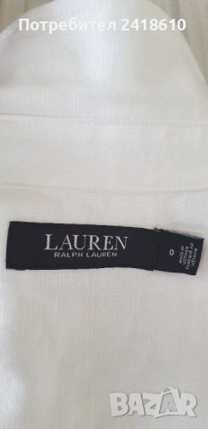 POLO Ralph Lauren  Лен /Вискоза Womens Shirtdress Size 0 /S НОВО! ОРИГИНАЛ! Дамска Ленена Рокля!, снимка 17 - Рокли - 44795595