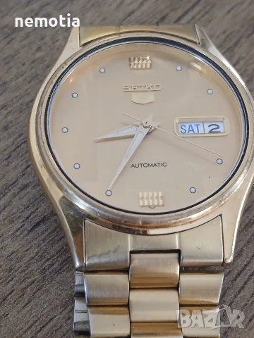 Сейко 5 автомат отличен, снимка 3 - Мъжки - 56376142
