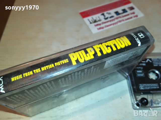 PULP FICTION КАСЕТА 2203221824, снимка 8 - Аудио касети - 36197578
