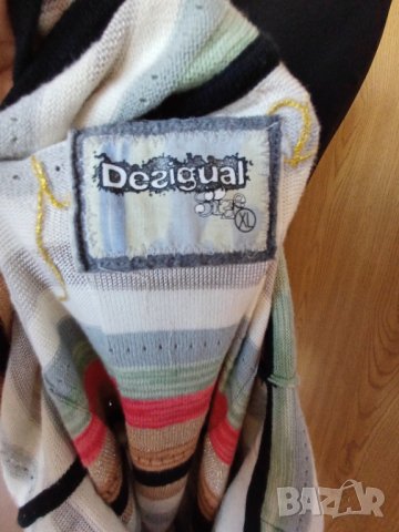 Плетена рокля Desigual M-L, снимка 2 - Рокли - 41479455