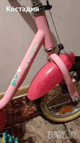 Детско колело B'TWIN UNICORN 14", снимка 3 - Велосипеди - 53481783