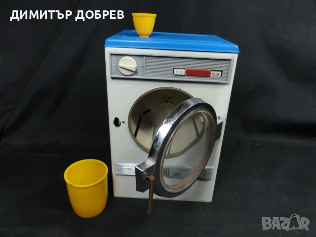 СТАРА РЕТРО СОЦ ГДР DDR ИГРАЧКА ПЕРАЛНА МАШИНА ПЕРАЛНЯ PIKO MATIC