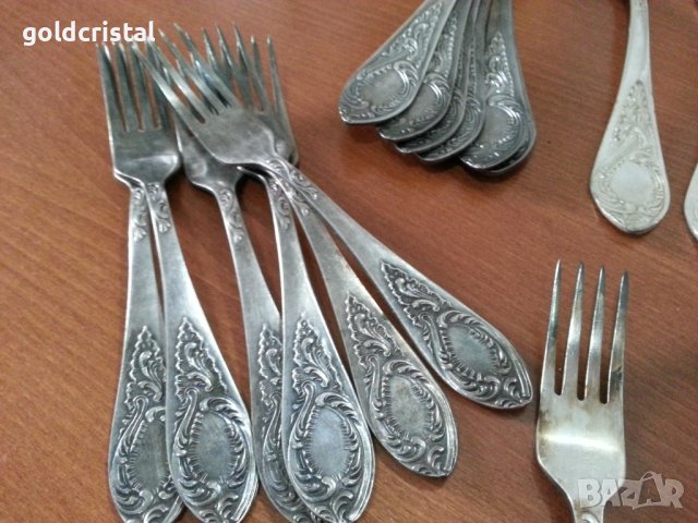 Руски прибори вилици мнц, снимка 7 - Антикварни и старинни предмети - 41557514