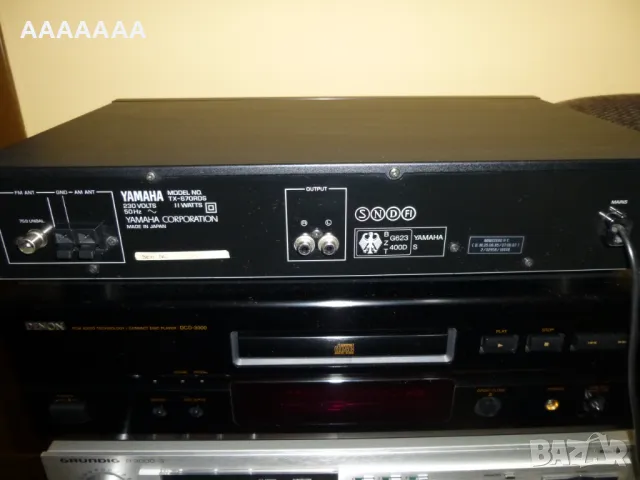 TUNER YAMAHA TX-670 RDS, снимка 14 - Ресийвъри, усилватели, смесителни пултове - 50213161