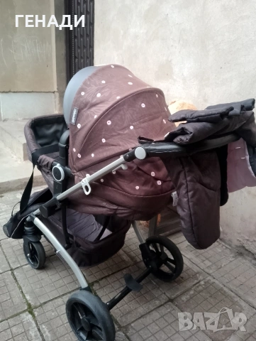 бебешка количка chipolino малта, снимка 11 - Детски колички - 53573445