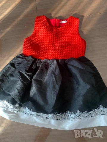 Детска рокля* 110 см* с подплата