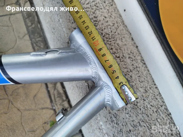 Пукната 26 цола алуминиева рамка за велосипед колело , снимка 2 - Части за велосипеди - 48963821