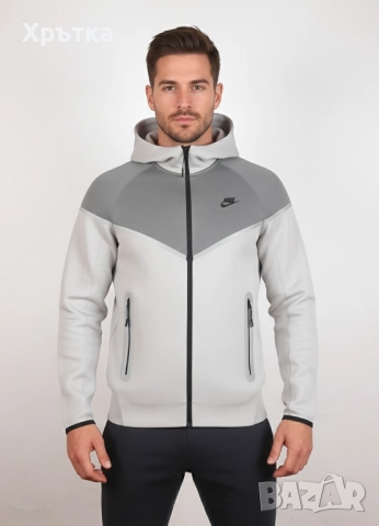 Nike Tech Fleece Windrunner - Оригинално мъжко горнище размер XS