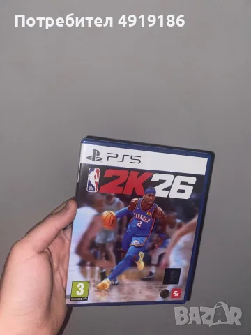 Nba 2k26, за Плейстейшън 5, снимка 2 - Настолни игри - 55836609