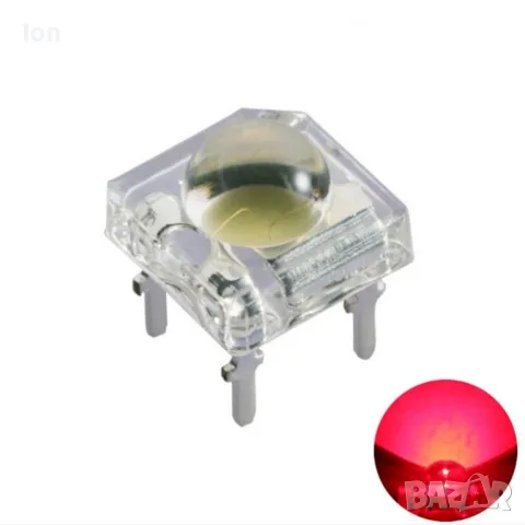 Червени PowerFlux 220mW светодиоди за автомобилни стопове