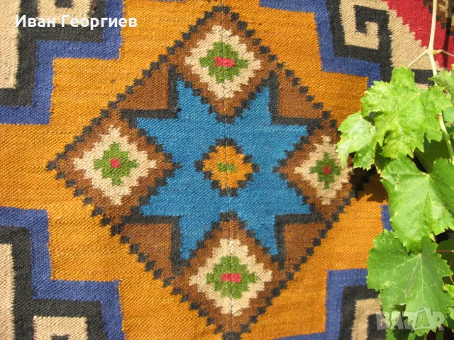 Килим 100% вълна, снимка 6 - Килими - 56216121