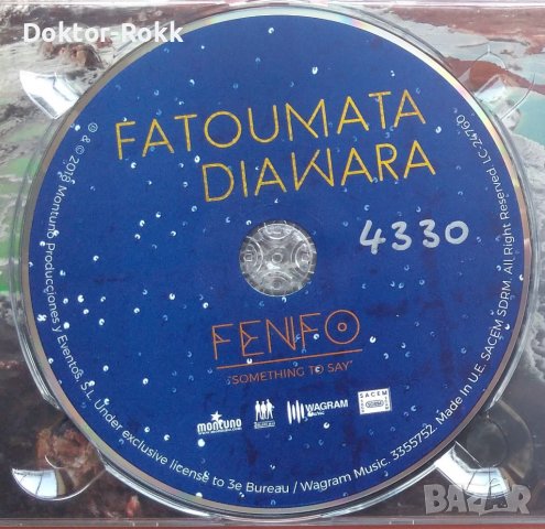 Fatoumata Diawara – Fenfo - Something To Say (CD, 2018), снимка 2 - CD дискове - 38675094