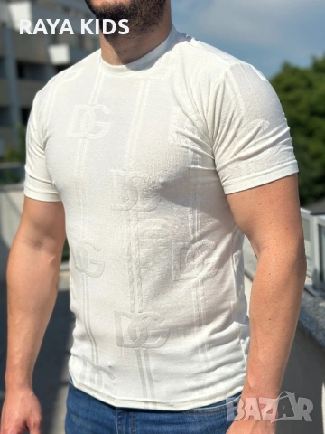 Мъжки тениски от пресован памук, снимка 11 - Тениски - 53711310