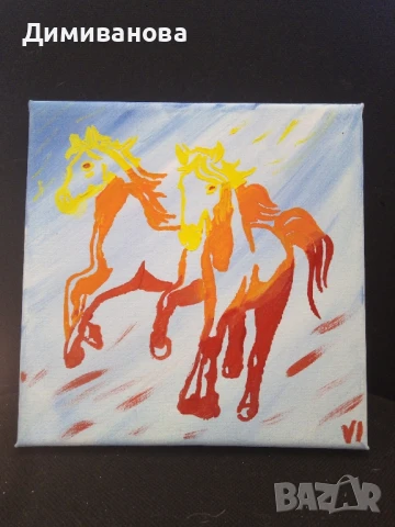 Рисунка върху платно, снимка 6 - Картини - 50483933