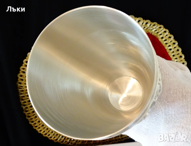 Калаена халба,бокал,чаша с картини Детство,Младост,600 мл. , снимка 2 - Антикварни и старинни предмети - 52202296