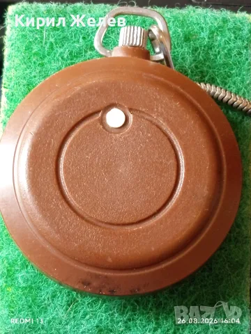 Джобен часовник Ruhla anti-magnetic made in GDR за КОЛЕКЦИОНЕРИ 51670, снимка 4 - Антикварни и старинни предмети - 55823398