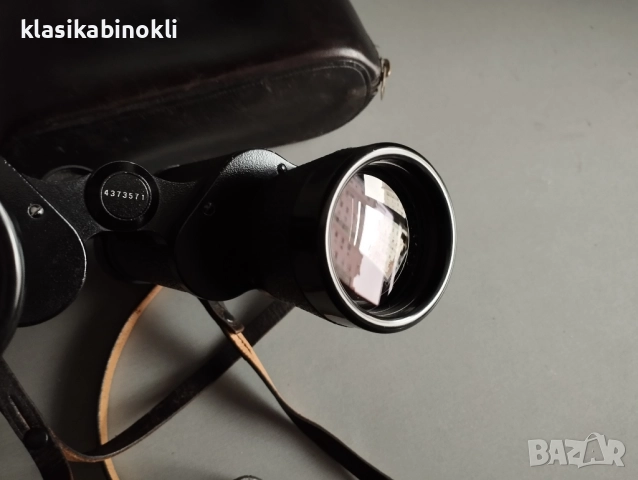 ТОП Немски Бинокъл Carl Zeiss Jena-JENOPTEM-10 х 50W--ГДР, снимка 9 - Екипировка - 52678421