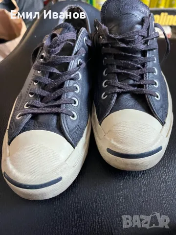 гуменки Converse кожени, снимка 2 - Кецове - 47290373