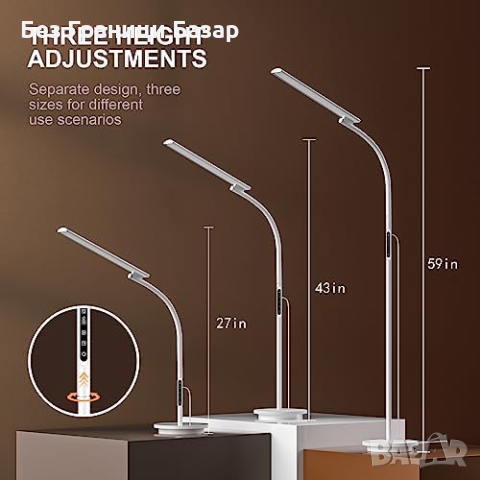 Нова Универсална Терапевтична SAD Лампа с Регулируема Яркост и Цветове, снимка 2 - Други - 44585649