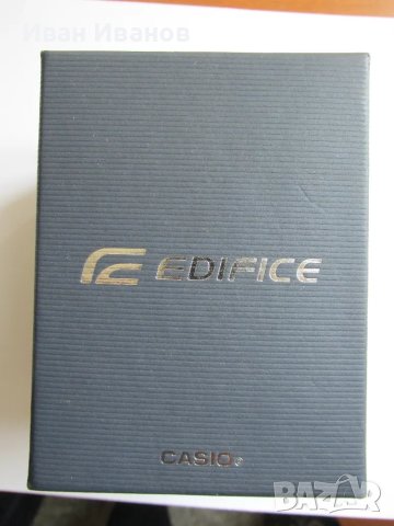 Casio EFR-571DC-1AV EDIFICE 100M Касио като нов, снимка 11 - Мъжки - 49301377