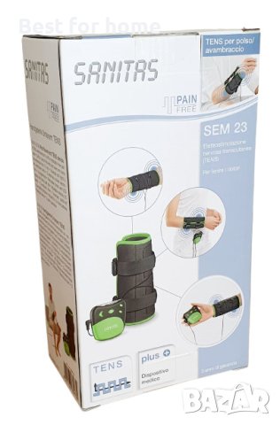 Sanitas SEM 23 Устройство за облекчаване на болката в китката и долната част на ръката 4 Програми