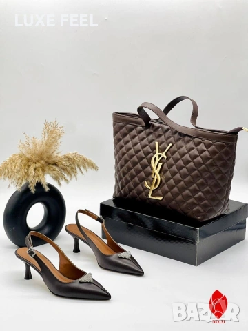 YVES SAINT LAURENT ⚜️ POLENE⚜️Дамски Чанти , снимка 8 - Чанти - 53853045