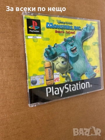 Disney Pixar's Monsters, Inc за плейстейшън 1 , PS1 , playstation 1, снимка 2 - Игри за PlayStation - 51630316