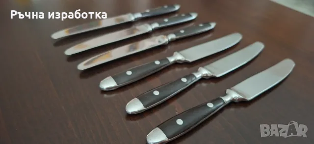 нож 6бр.rostfrei немски основен нож прибори за хранене комплект, снимка 9 - Прибори за хранене, готвене и сервиране - 55953211