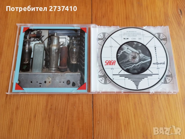 SAGA - NETWORK 15лв оригинален диск, снимка 2 - CD дискове - 51096709