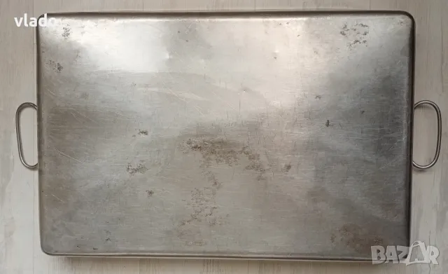 Хромникелова тава 60х40 см, снимка 2 - Съдове за готвене - 49296944
