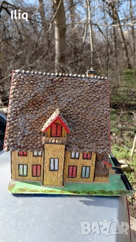 макет на дървена вила. , снимка 3 - Декорация за дома - 53492834