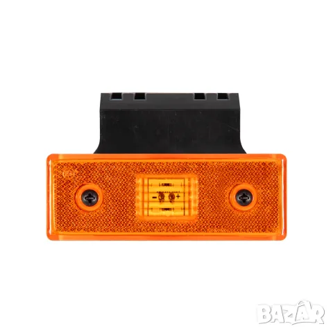 Висящ LED габарит 4 LED 109 mm 12-24V с жълта светлина