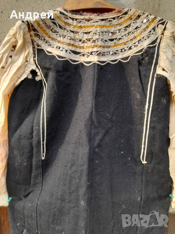 Старинен литак,народна носия #10, снимка 6 - Антикварни и старинни предмети - 44634136