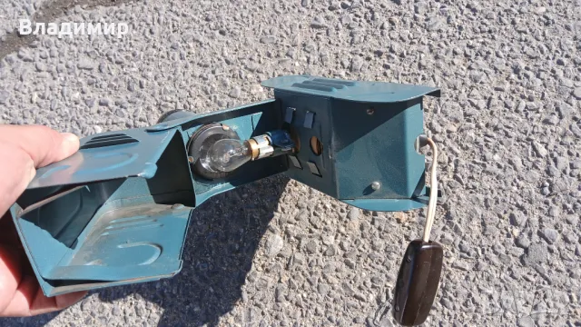 Прожекционен апарат руски от времето комунизъма, снимка 6 - Плейъри, домашно кино, прожектори - 49576270