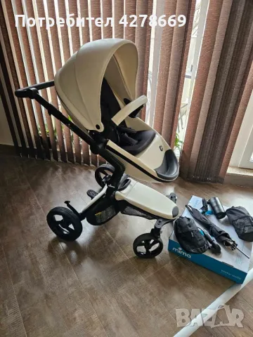 Бебешка количка Mima-Xari ,2 в 1, снимка 1