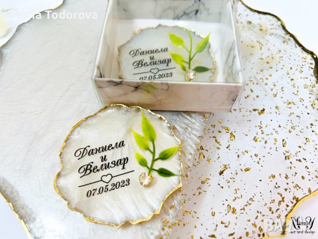 Магнит, сувенир подарък за гостите на сватба, кръщене, юбилей, абитуриентски бал, снимка 15 - Други - 41488531