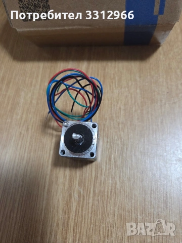 Чисто нов стъпков мотор 1.4Ncm(1.98oz.in) 0.2A 20x20x27.3mm 4 проводника